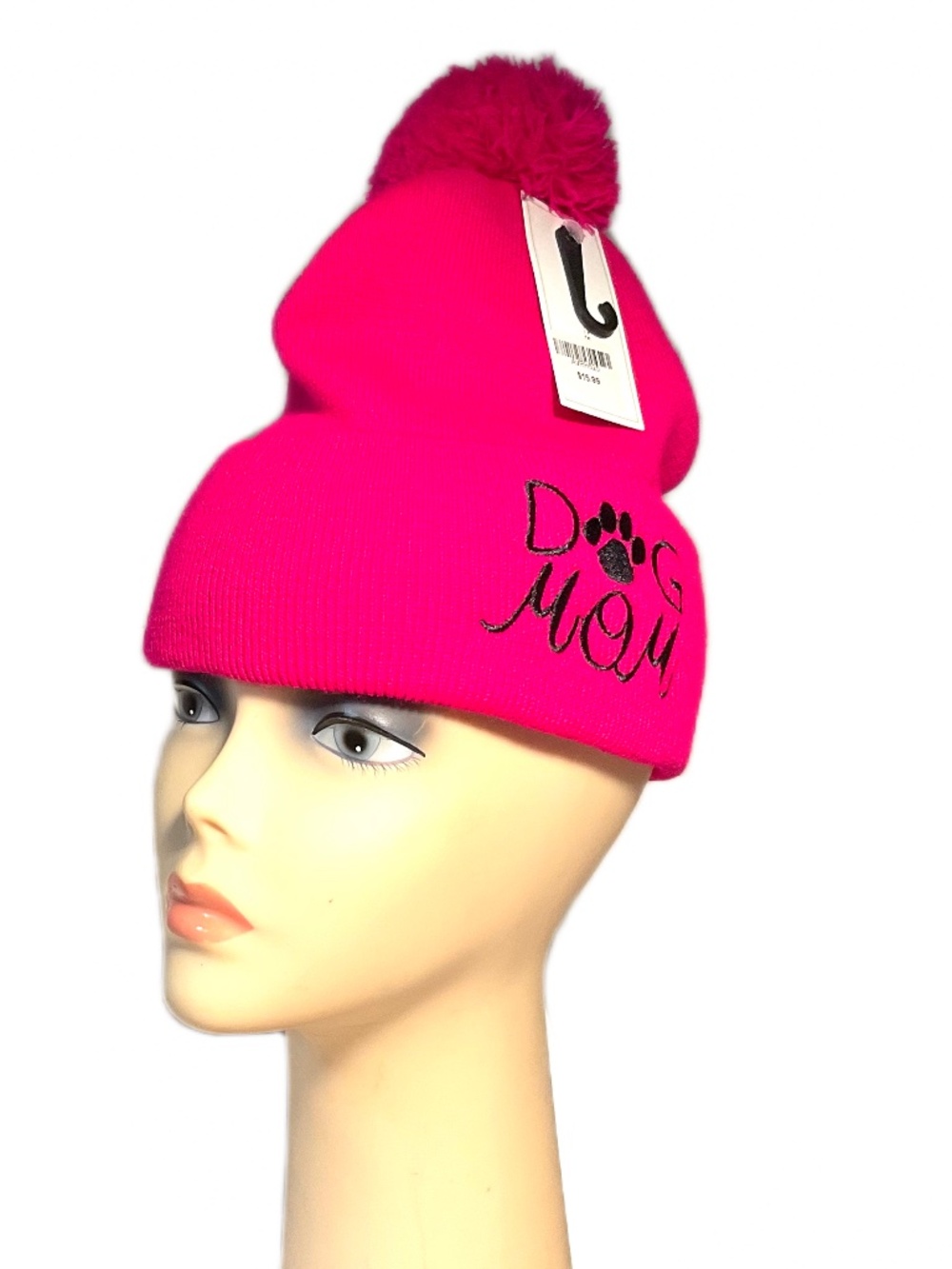 Dog Mom Beanie Hat